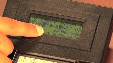 Inspecting Bar Codes - D4000 Auto Optic