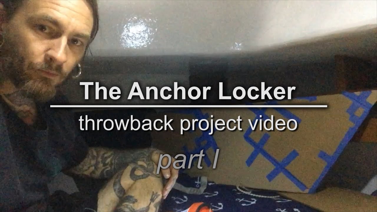 Sailing Vessel Triteia – Building The New Anchor Locker on an Alberg 30