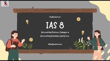Learn IAS8 - Accounting Policies, Estimates & Errors Simplified in 3 minutes