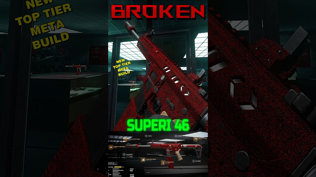 This NEW *SUPERI 46* Build is BROKEN ⚡️| Best Class Setup | META | MW3 | COD WARZONE 
