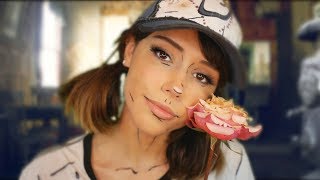 ASMR - Clementine Goes on a Date With You R.P 🌹 (massage, tapping) The Walking Dead screenshot 3