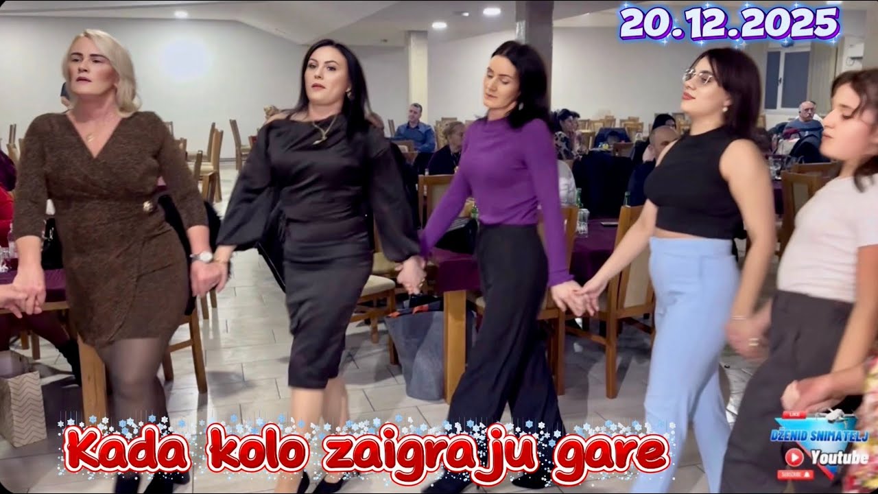 Kolo vode prelijepe gare 💃/ Svadbeni Salon HD Živinice  [20.12.2025]