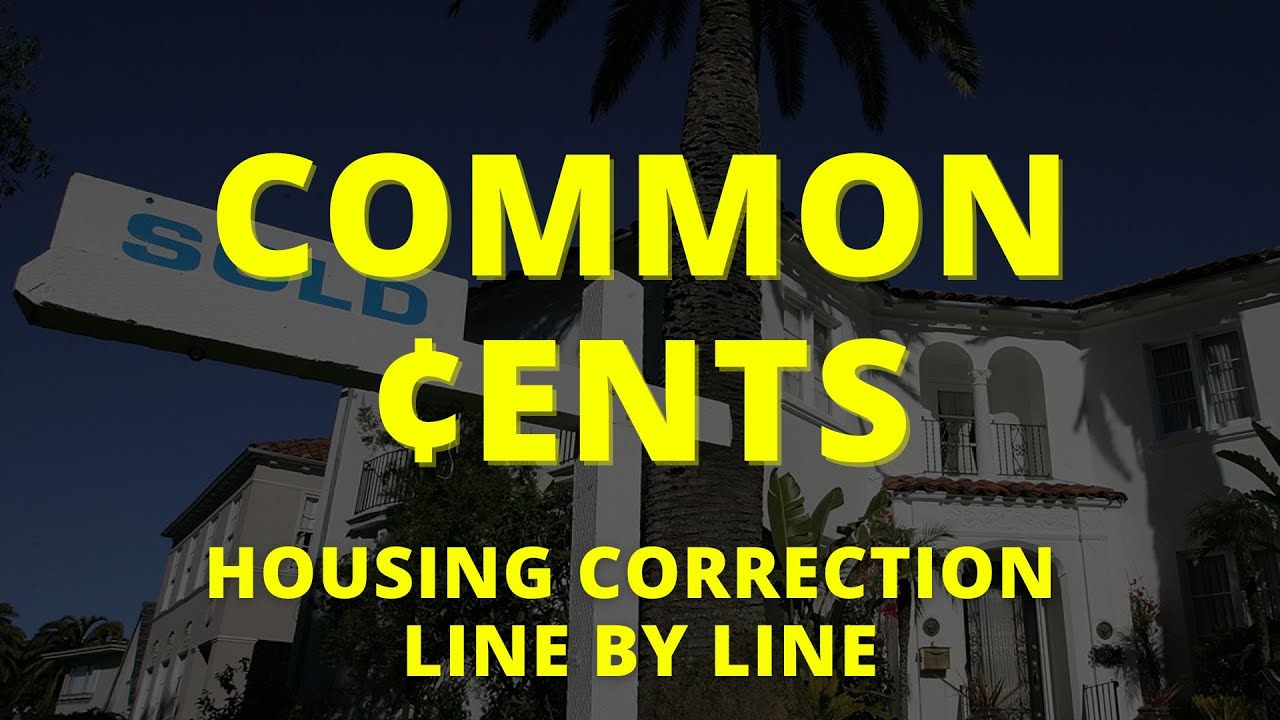 Common ¢ents Housing Correction Line by Line YouTube