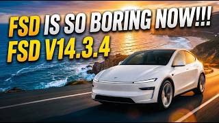FSD V14.3.4 IS SO GOOD NOW THAT IT IS BORING!!!