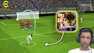 MELHOR GAMEPLAY com CHUTE do SON DESCENDENTE BUGADO no eFootball 2024 Mobile