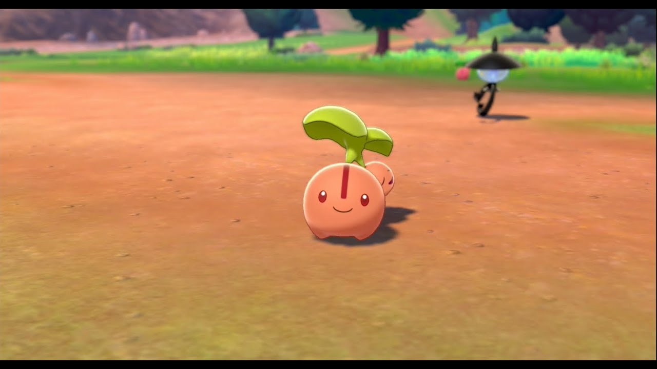 Shiny Cherubi In Pokemon Sword And Shield