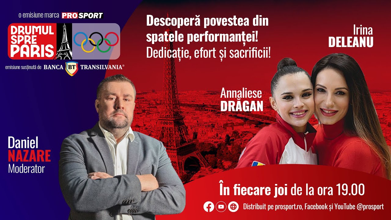 Drumul spre Paris cu sportiva Annaliese Drăgan și Irina Deleanu