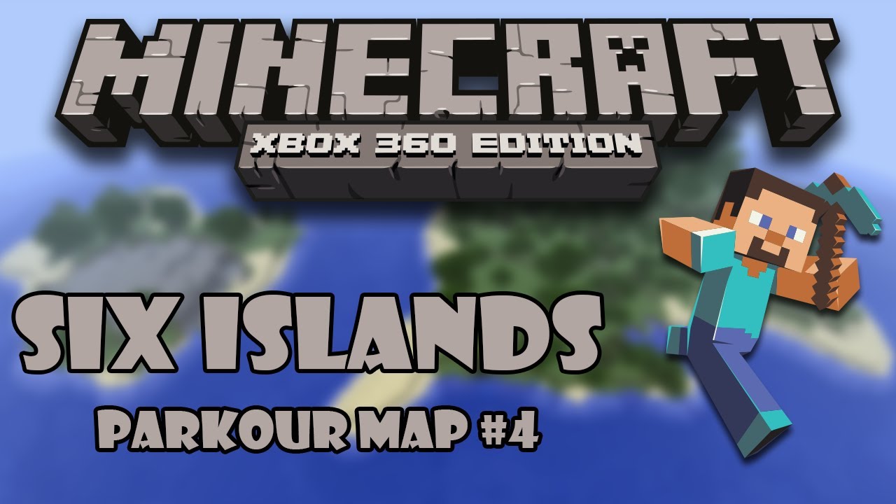 Minecraft (Xbox 360) - Six Islands Parkour Adventure Map #4 - YouTube