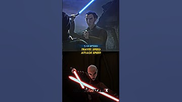 Jedi Dooku Vs Asajj Ventress | #shorts