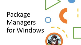 package managers for windows