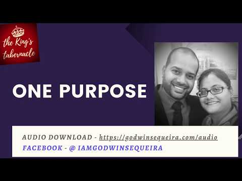 One Purpose - (English) || Godwin Sequeira One Purpose - (English) || Godwin Sequeira