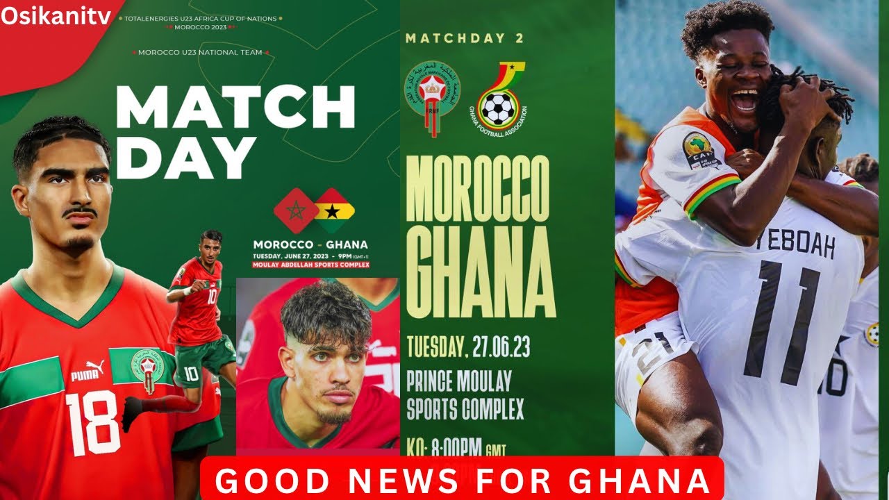 GHANA vs MOROCCO🇬🇭🇲🇦GOOD NEWS FOR BLACK METEORS AS BARCELONA…STRIKER and LEFT BACK SPEAKS