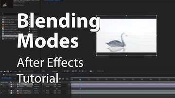 Blending Modes in After Effects - Tutorial