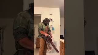 More Texas Chainsaw the Beginning Cosplay#leatherfacecosplay #texaschainsawmassacrebeginning