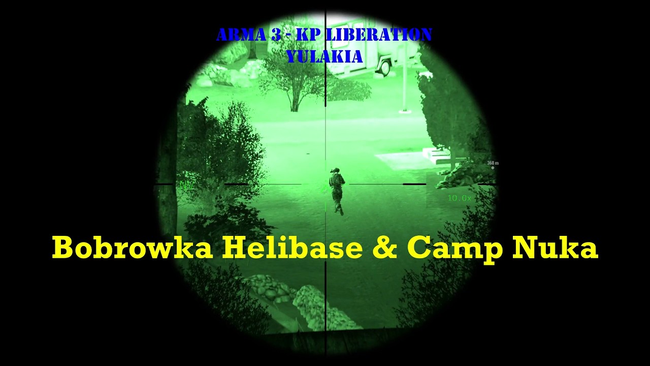 Bobrowka Helibase & Camp Nuka [Arma 3] [KP Liberation] [Solo]