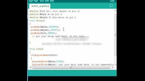 tilt sensor arduino programing|tilt sensor arduino project