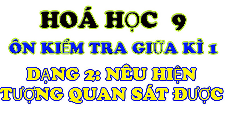 Các phương trình hóa học lớp 9 học kì 2 năm 2024