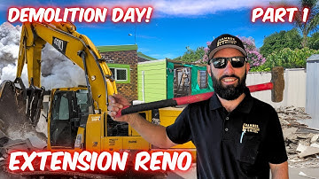 Extension Renovation | Demolition Day! | Part 1