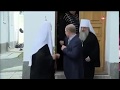 Шок | жесть | Путин  отталкивает патриарха Кирила | полное видео