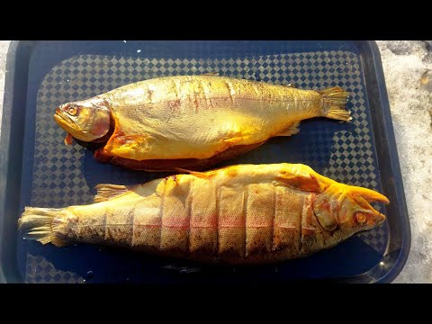 Форель горячего копчения! Простой и вкусный рецепт.