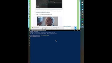 Fix for PowerShell Script cannot be loaded because running scripts is disabled on this system error