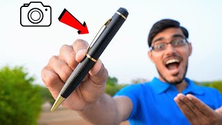 This is a Camera, Not a Pen | ये कोई पेन नहीं बल्कि कैमरा है | Unboxing &amp; Testing