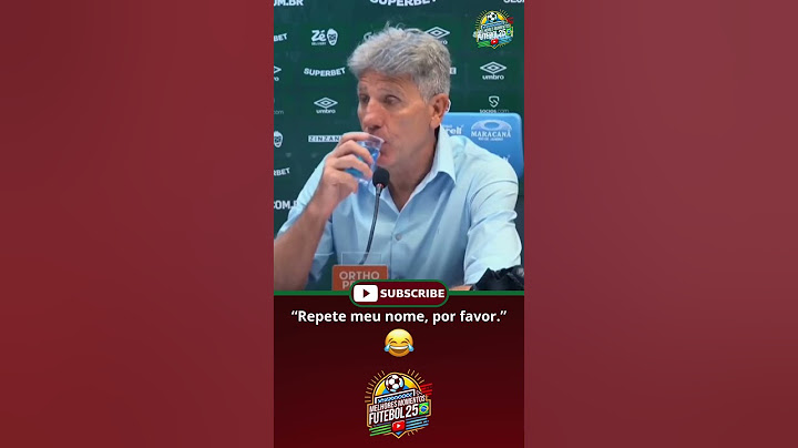 Repórter confunde nome de Renato Gaúcho na coletiva do Fluminense!
