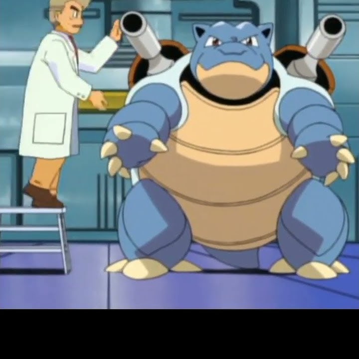 Blastoise blast to Professor Oak😆 #pokemon #shorts