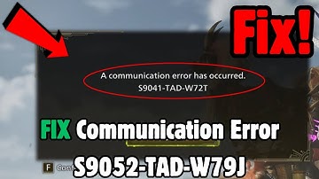 Fix Monster Hunter Wilds S9041-TAD-W72T Error | Monster Hunter Wilds: Communication Error
