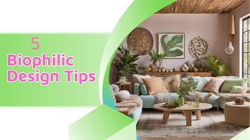 5  Biophilic Design Tips for 2024‼️🌳🌱🪴🌺
