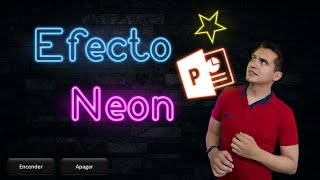 Efecto NEON ANIMADO en PowerPoint SUPER FÁCIL!!!