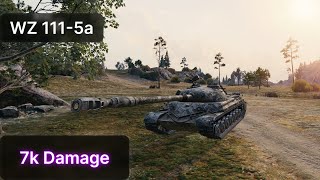 WZ 111-5a | 7k damage | WOT