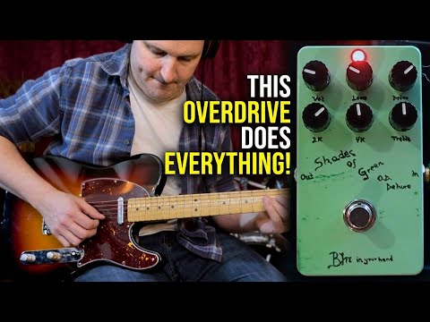 This Tube Screamer does EVERYTHING | One Control Shades of Green Overdrive Pedal Review
