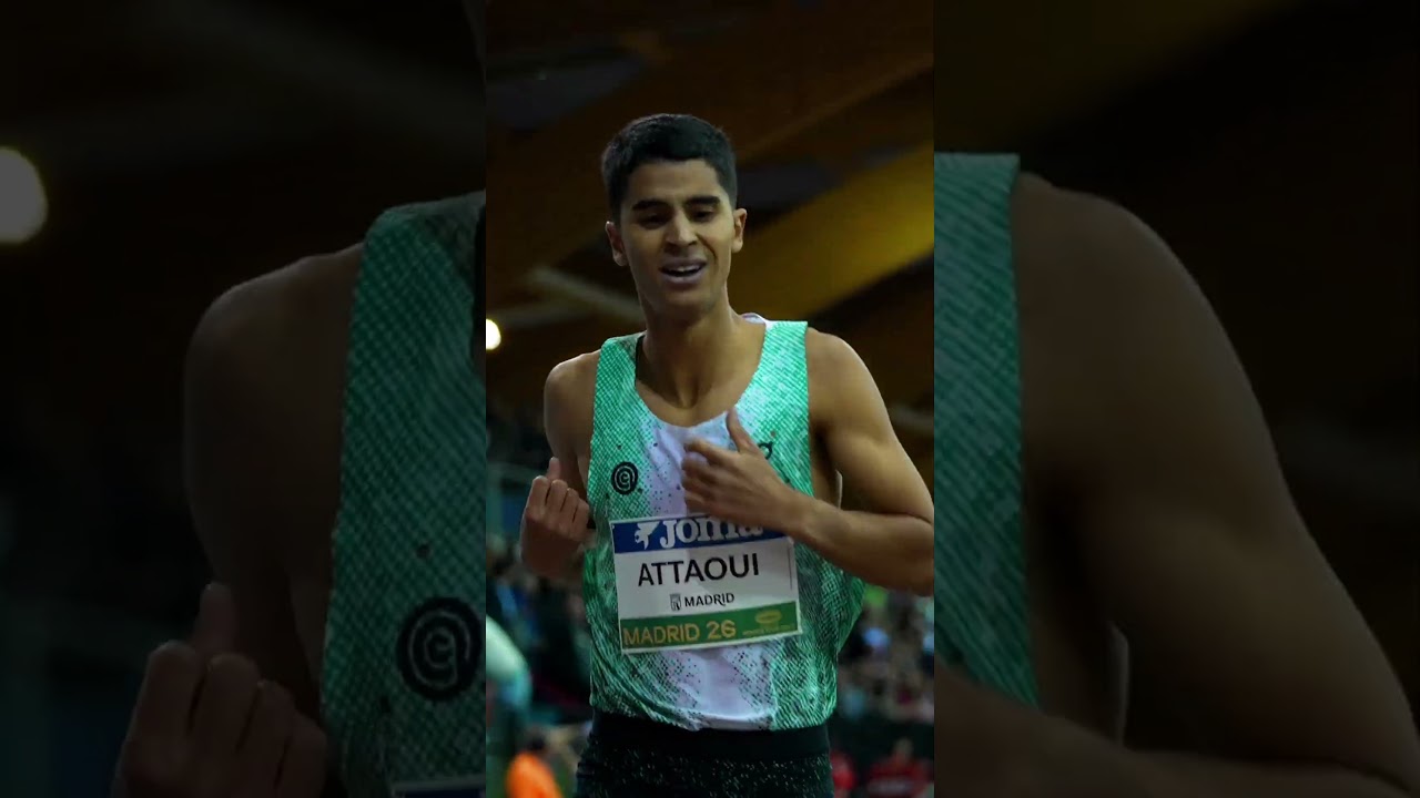 EUROPEAN RECORD over 1000m indoors for Mohamed Attaoui #WorldIndoorTour