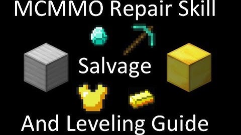 MCMMO Repair Skill, and How to Grind Repair