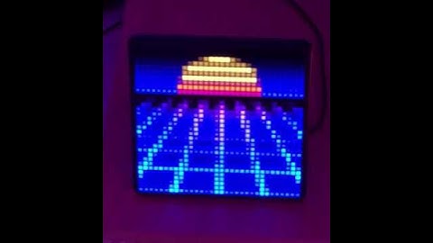 Pixoo Max Design - Vaporwayve