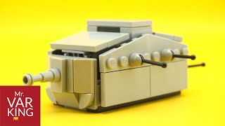 LEGO Tutorial A7V ww1 Tank