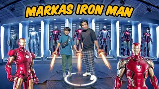 Ziyan dan Mpah Pergi ke Markas Iron Man  Marvel Studio Exhibition