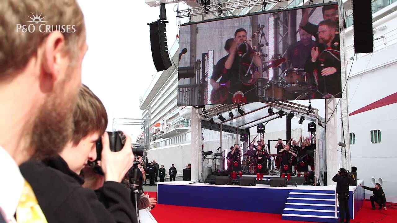 P&O Cruises | Britannia Naming Ceremony