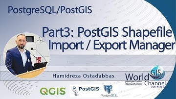 Import and Export Shapefile to PostgreSQL with Shapefile and DBF Loader Exporter #qgis #postgresql