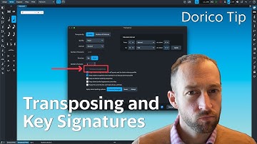 Transposing and Key Signatures in Dorico