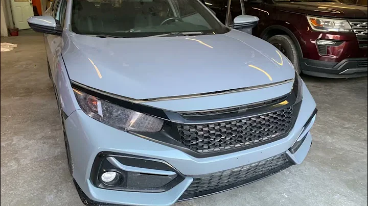 2022 Honda Civic airbag module location and removal