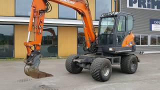 PRIMA Used Equipment: Doosan DX55W Wheel Excavator, 2010 - sold!