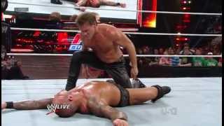 Chris Jericho attacks Randy Orton on RAW 2012 05 21