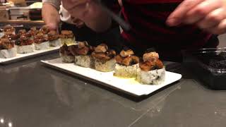 KaKa All You Can Eat – Downtown Toronto: Preparing Sushi