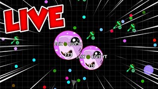 AGARIO LIVE 🔴 ENTER AND LET'S PLAY!