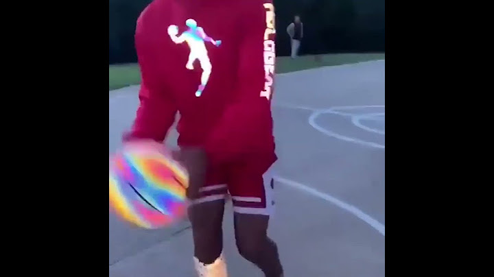 Holographic Reflective Glowing Basketball