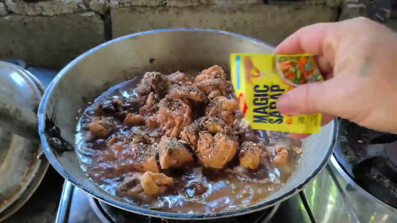 Adubong chicken 🐔🍗 Tara tikman natin 