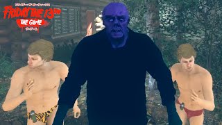 【4人実況】俺がジェイソンになる13日の金曜日【Friday the 13th: The Game】