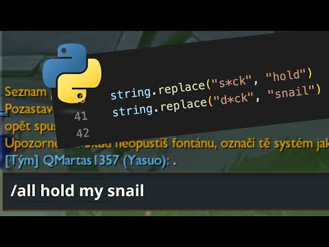Fixing LoL toxicity in 56 seconds using Python